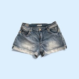 STS Blue Faded Denim Jean Shorts